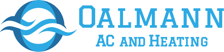 Header logo for Oalman AC and Heating, an HVAC company in Covington, LA.